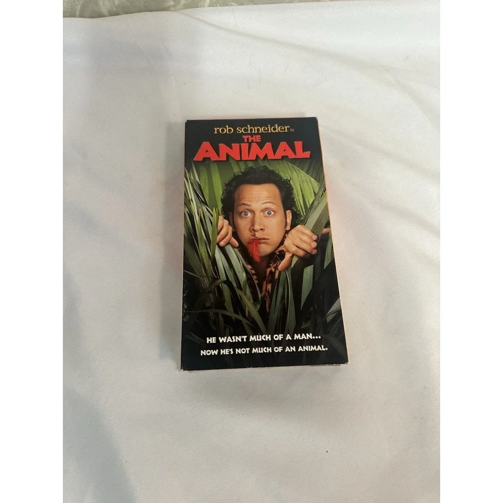 THE ANIMAL ROB SCHNEIDER , EDWARD ASHNER VHS